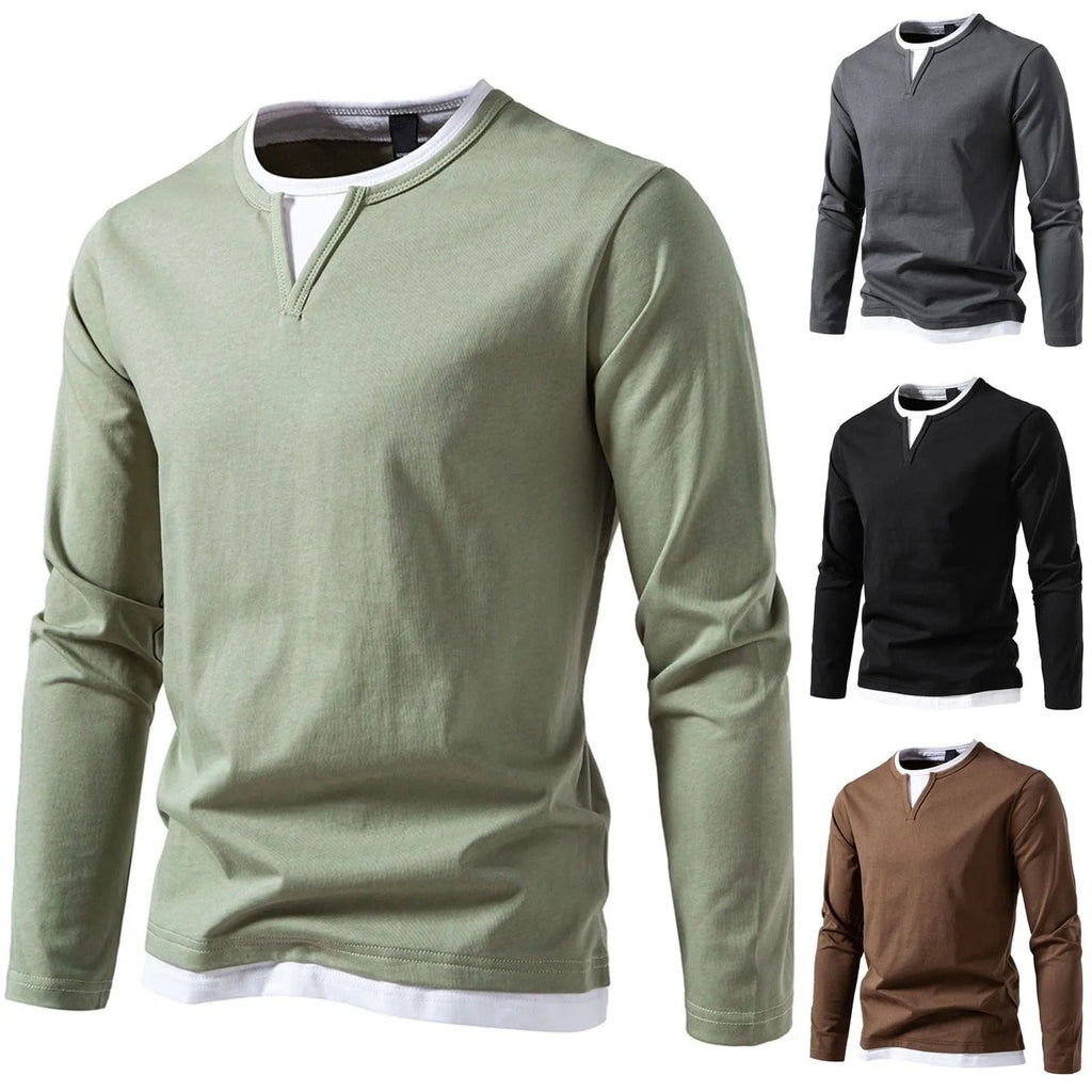 Adrian™ | Classic Henley Shirt