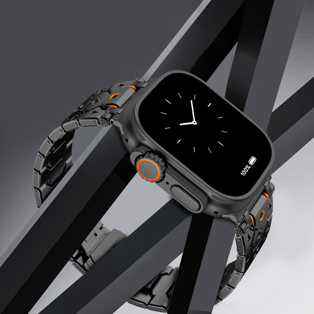 Sleek Titanium Apple Strap