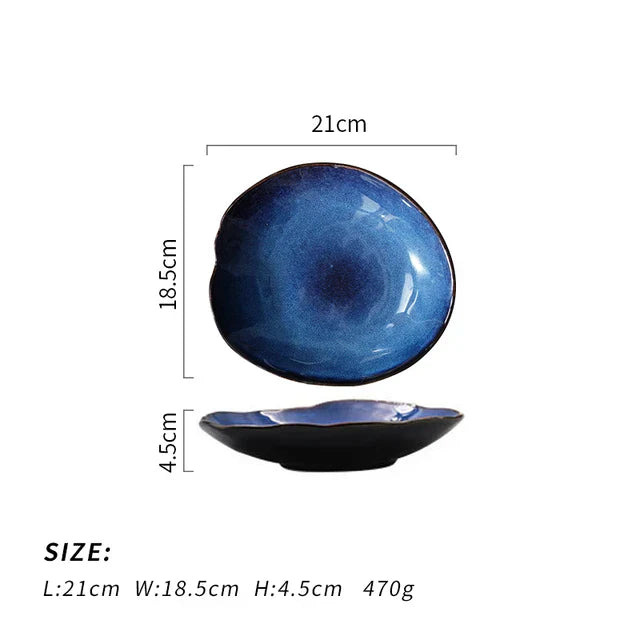 AquaWave™ | Premium Ceramic Plates