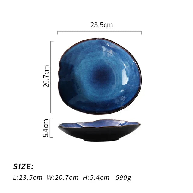 AquaWave™ | Premium Ceramic Plates