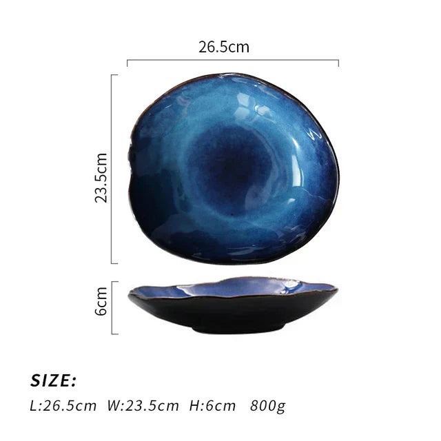 AquaWave™ | Premium Ceramic Plates