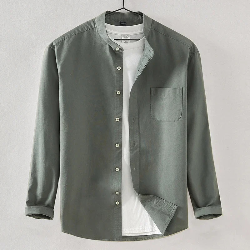 Walker™ | Modern Mandarin Shirt