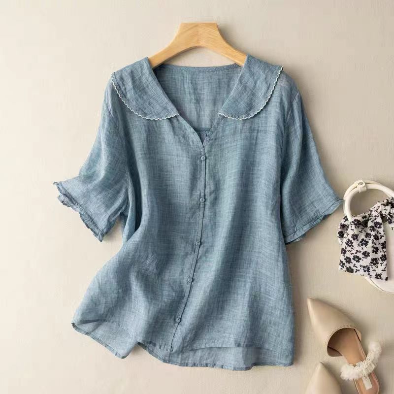 Aria™ Linen Blouse