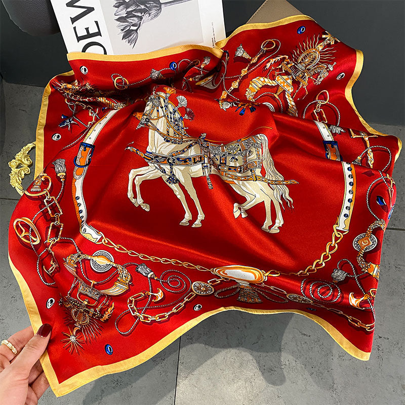 Sylvia™ | Elegant Silk Foulard