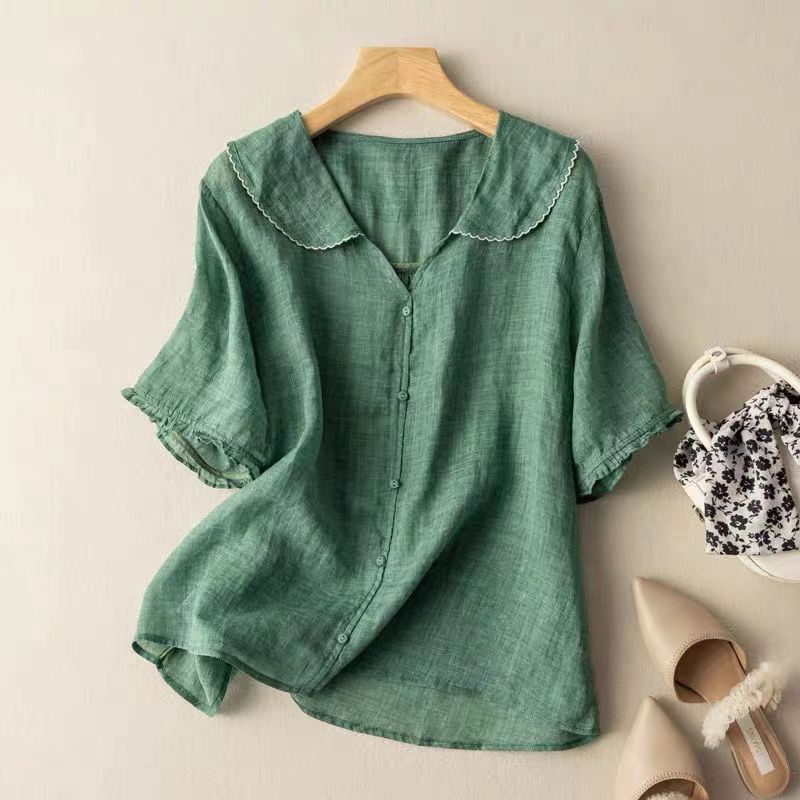 Aria™ Linen Blouse