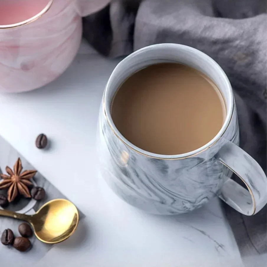 Premium Ceramic Marble Mugs