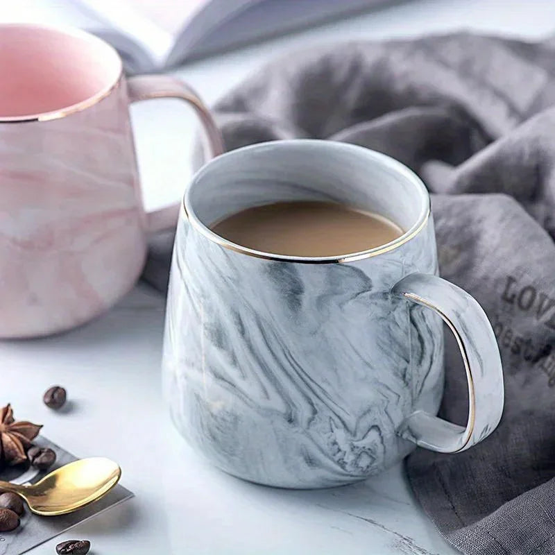 Premium Ceramic Marble Mugs
