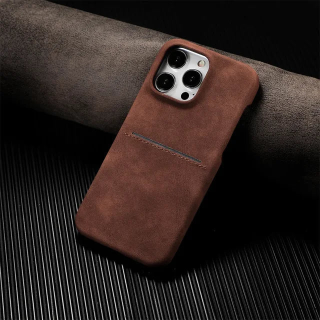 Classic Leather iPhone Case