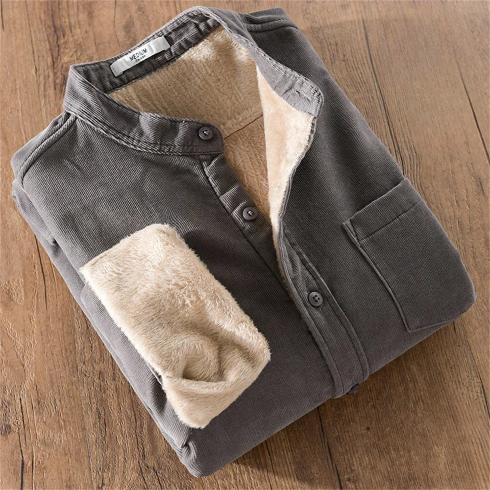 Enzo™ | Classic Corduroy Shirt