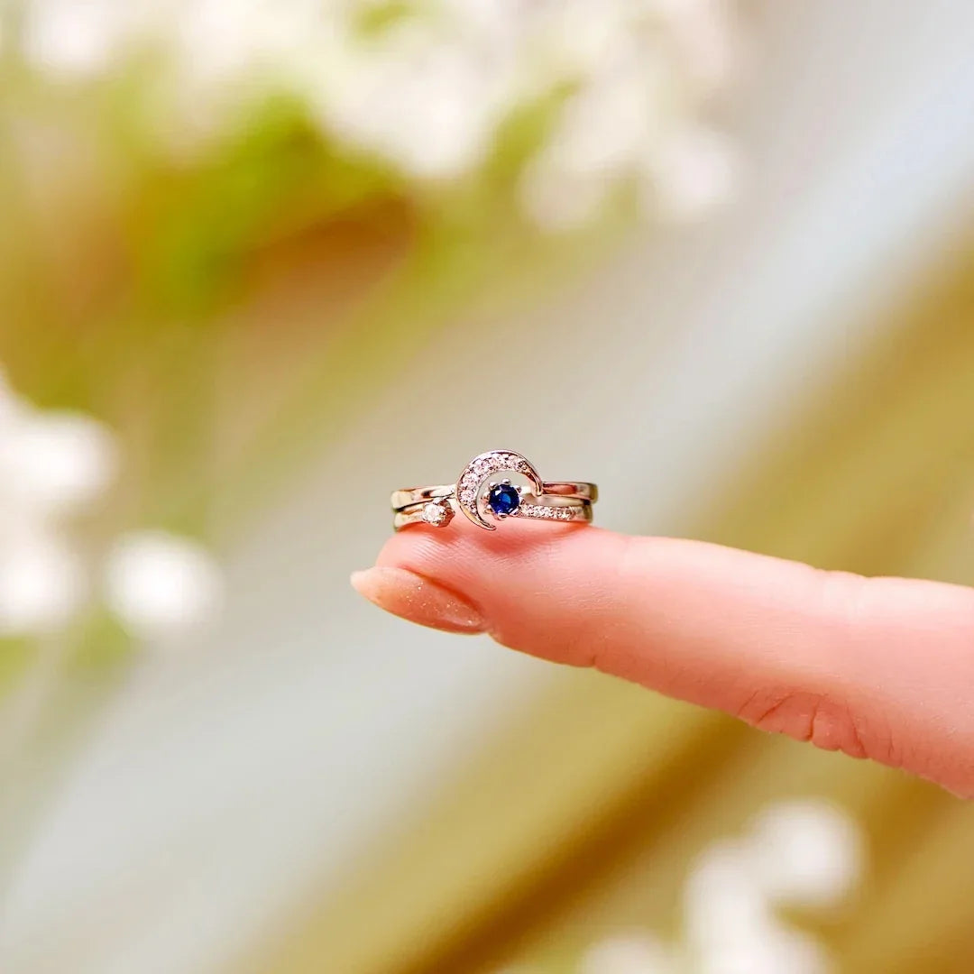 Celeste™ | Moon & Stars Ring