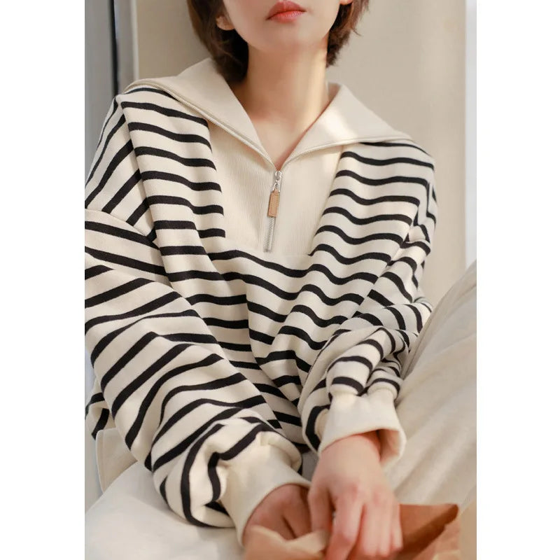 Scottie™ | Elegant Striped Sweater