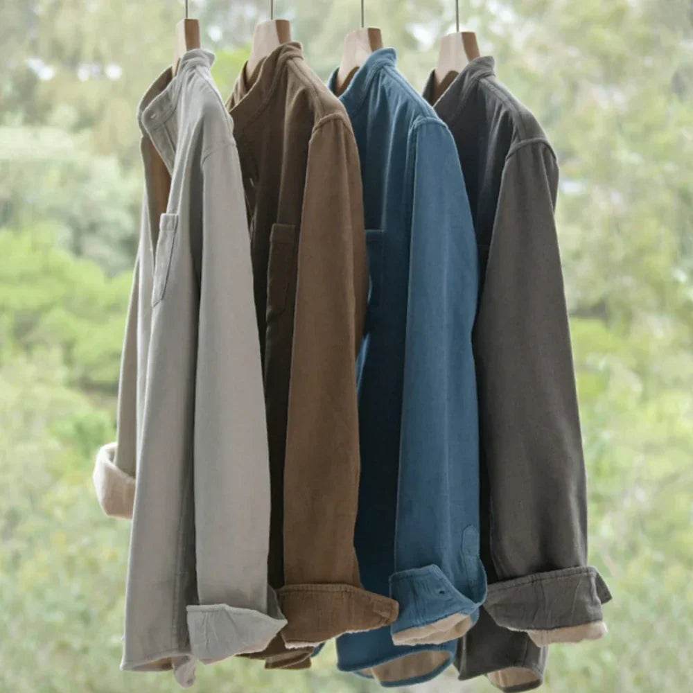 Enzo™ | Classic Corduroy Shirt