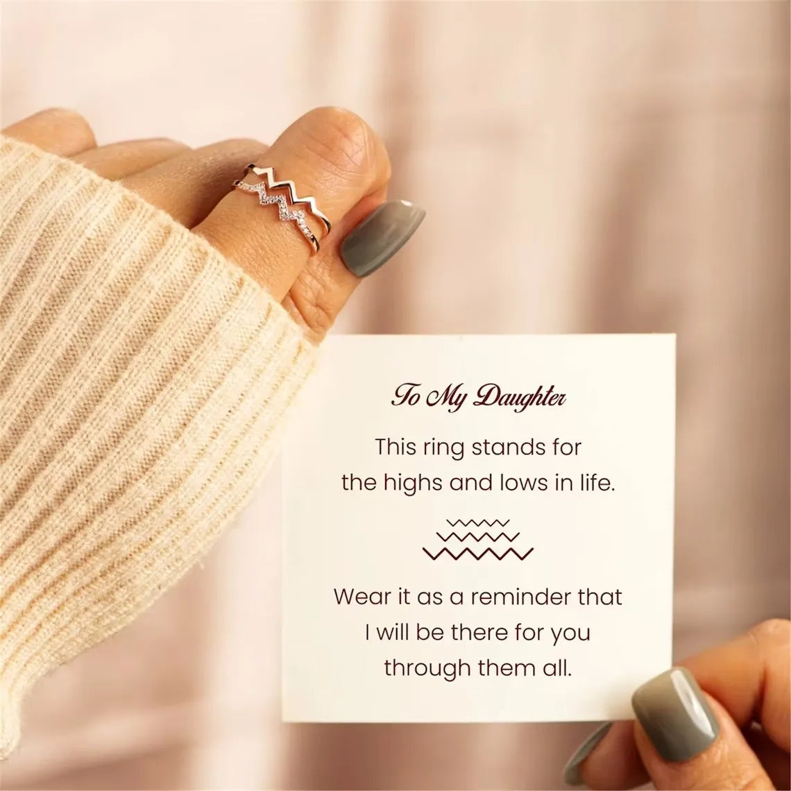 Elysia™ | Highs and Lows Ring