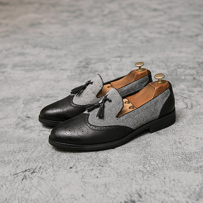 Elwood™ | Retro Leather Loafers
