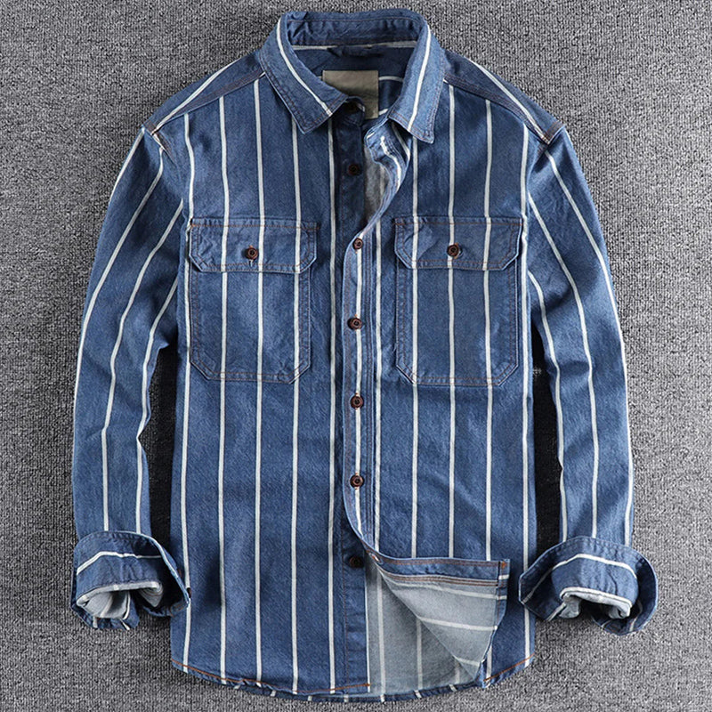 Dawson™ | Striped Denim Shirt
