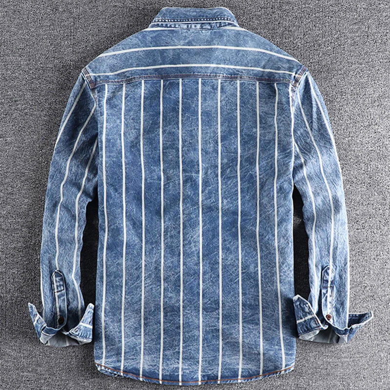 Dawson™ | Striped Denim Shirt