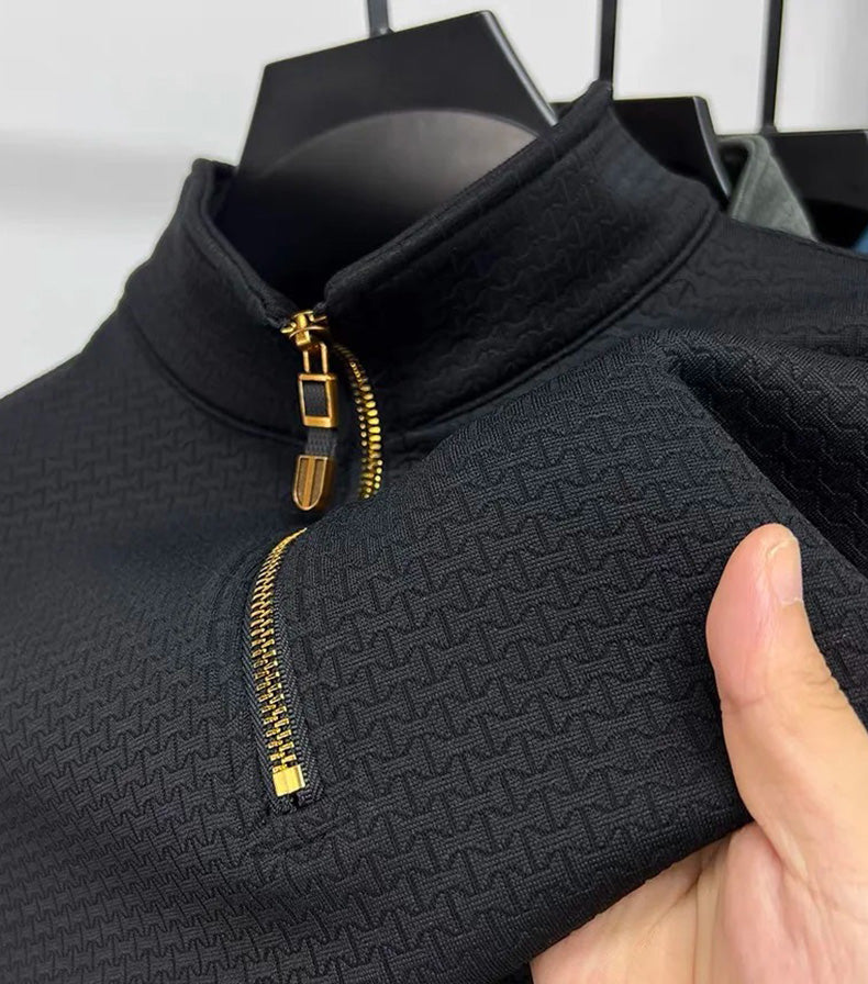 Oliver™ | Golden Zip Sweater