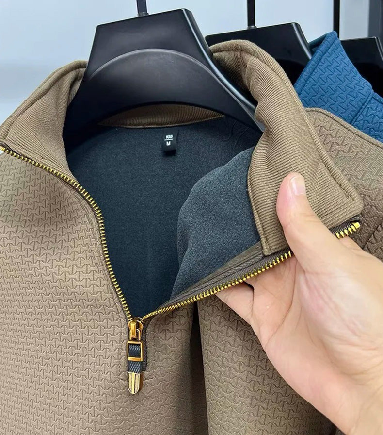 Oliver™ | Golden Zip Sweater