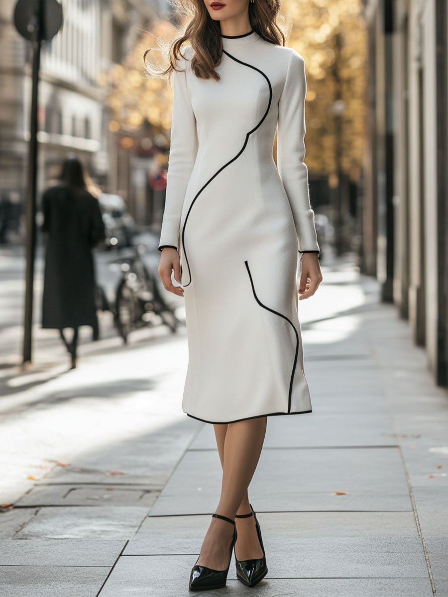 Lily™ | Ivory Bodycon Dress