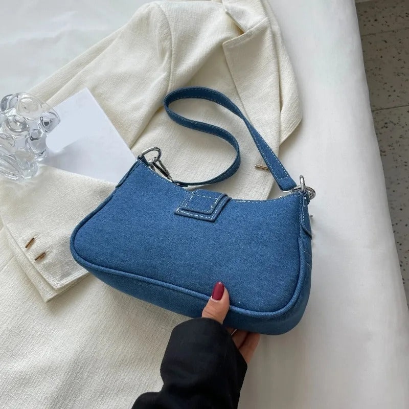 Seraphina™ | Denim Casual Shoulder Bag