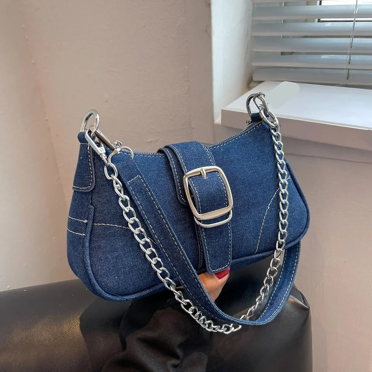 Seraphina™ | Denim Casual Shoulder Bag